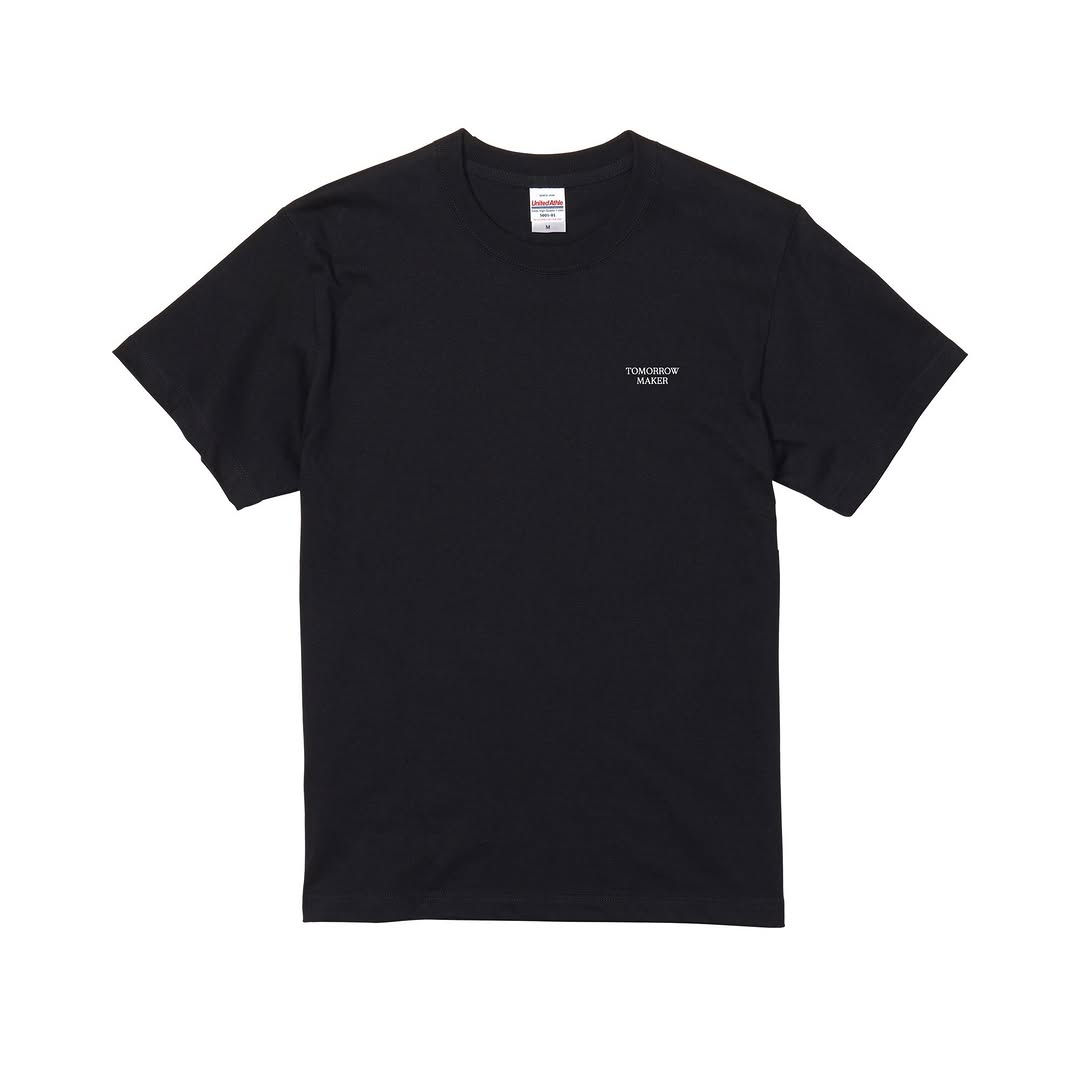 TM④探索 TOMORROW MAKER ワンポイントTee ブラック