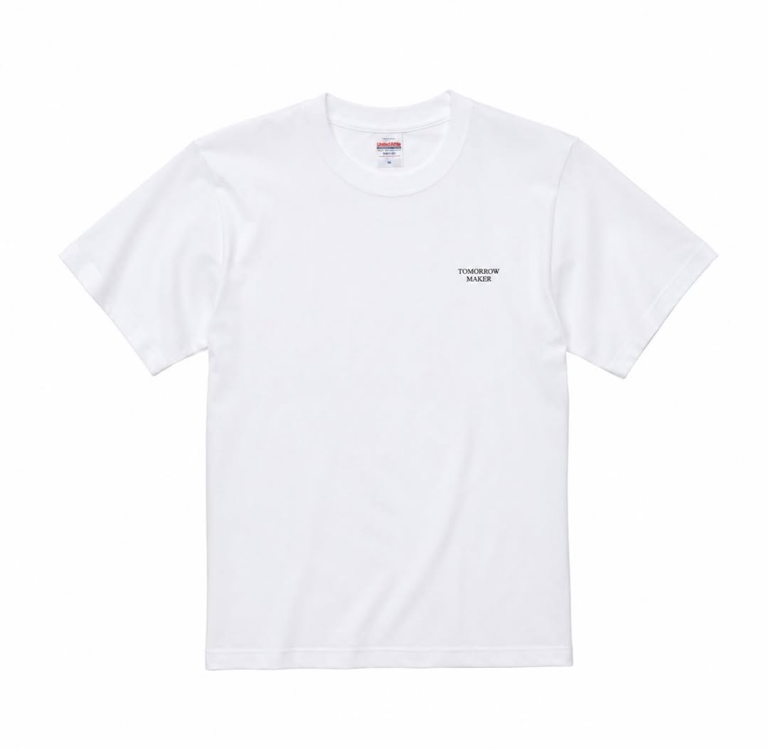 TM④探索 TOMORROW MAKER ワンポイントTee ホワイト