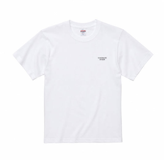 TM④探索 TOMORROW MAKER ワンポイントTee ホワイト