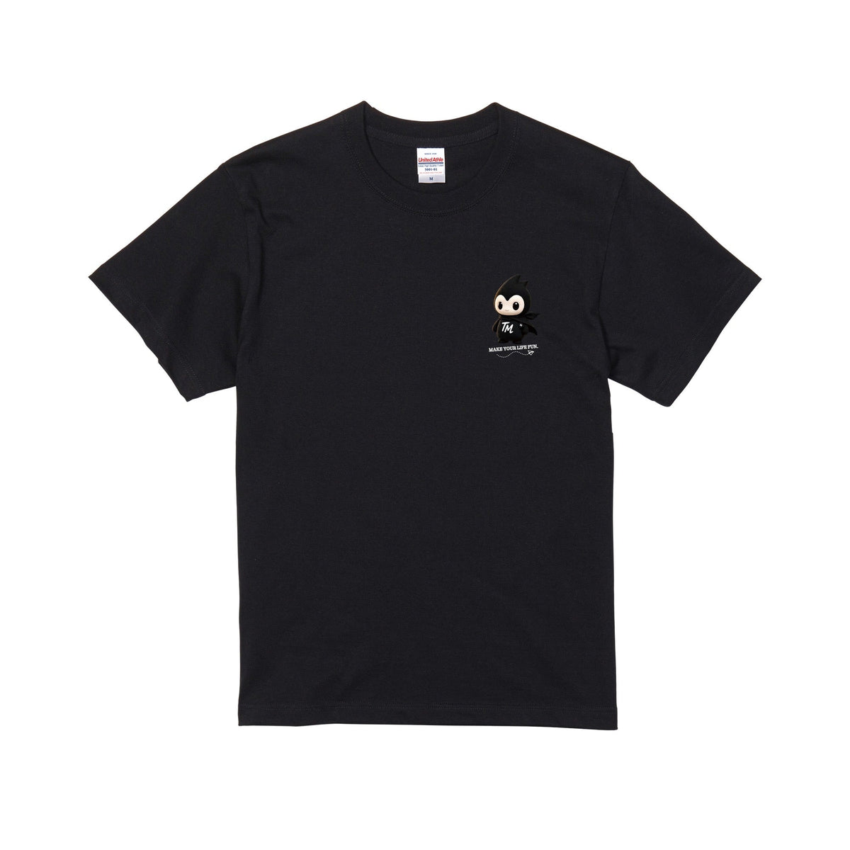 TM⑤発見 ティミー ワンポイントTee ブラック
