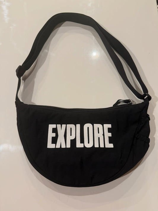 TM⑩仲間 EXPLORE ショルダーバッグ ブラック