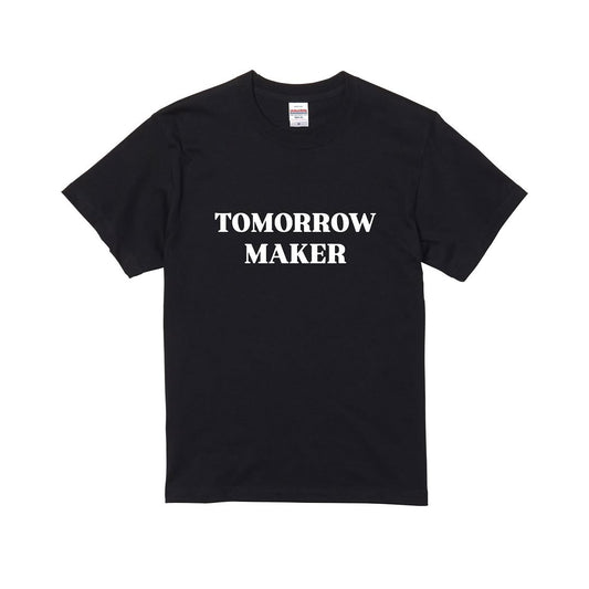TM⑧成長 TOMORROW MAKER ロゴTee ブラック