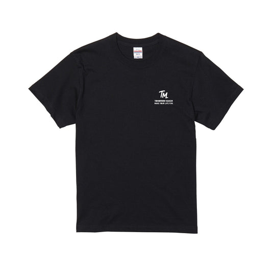 TM⑨出会い TIMMY バックプリントTee ブラック