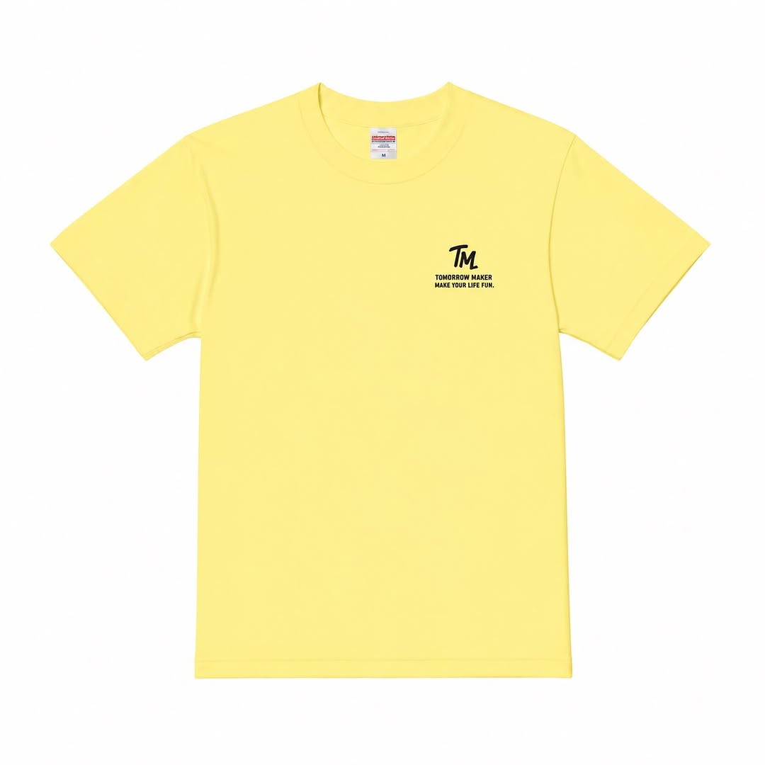 TM⑨出会い TIMMY バックプリントTee イエロー